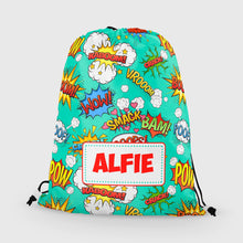 Personalised PE / swim bag - Comic