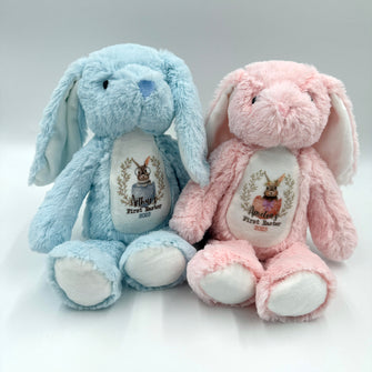 Personalised My First Easter Bunny plush toy