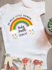 Personalised Rainbow Baby Bodysuit
