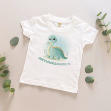 Personalised Dinosaur T-Shirt - Green