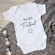 Personalised Pregnancy Announcement Vest with Star