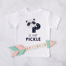 Personalised Name & Initial Children's Kids T Shirt