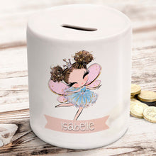 Personalised fairy princess money box