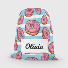 Personalised PE / swim bag - Donuts