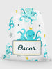 Personalised PE / swim bag - Octopus