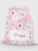 Personalised PE / swim bag - Swans