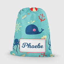 Personalised PE / swim bag - Nautical bag