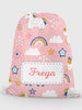 Personalised PE / swim bag - Unicorns & Rainbows