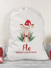 Personalised Christmas Sack - Reindeer