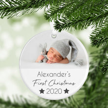 First Christmas Photo Bauble