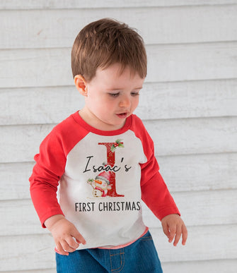 Personalised First Christmas T-Shirt