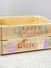 Personalised Easter Crate - floral design