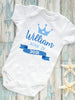 Personalised Baby Name Born in 2021 - Blue