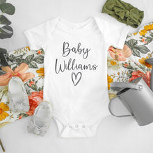 Personalised Pregnancy Announcement Baby Vest