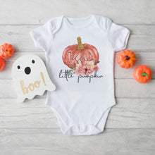Personalised  Little Pumpkin Baby Vest