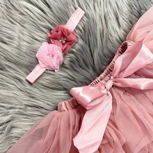 Baby Girls First Birthday Outfit (Vest & Tutu)