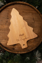 Personalised Christmas Tree Cheese Serving Board