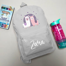 Personalised Llama Backpack