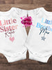 Little brother / little sister baby vest