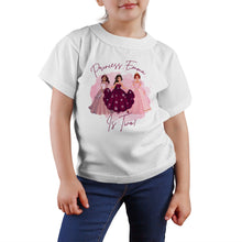 Personalised princess themed birthday t-shirt
